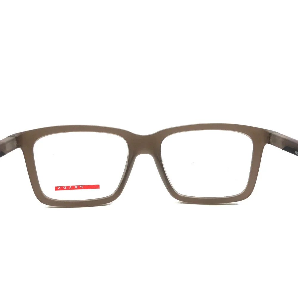 Prada Linea Rossa Eyeglasses Frames VPS03S 29F-1O1 Frosted Brown 53-17-145